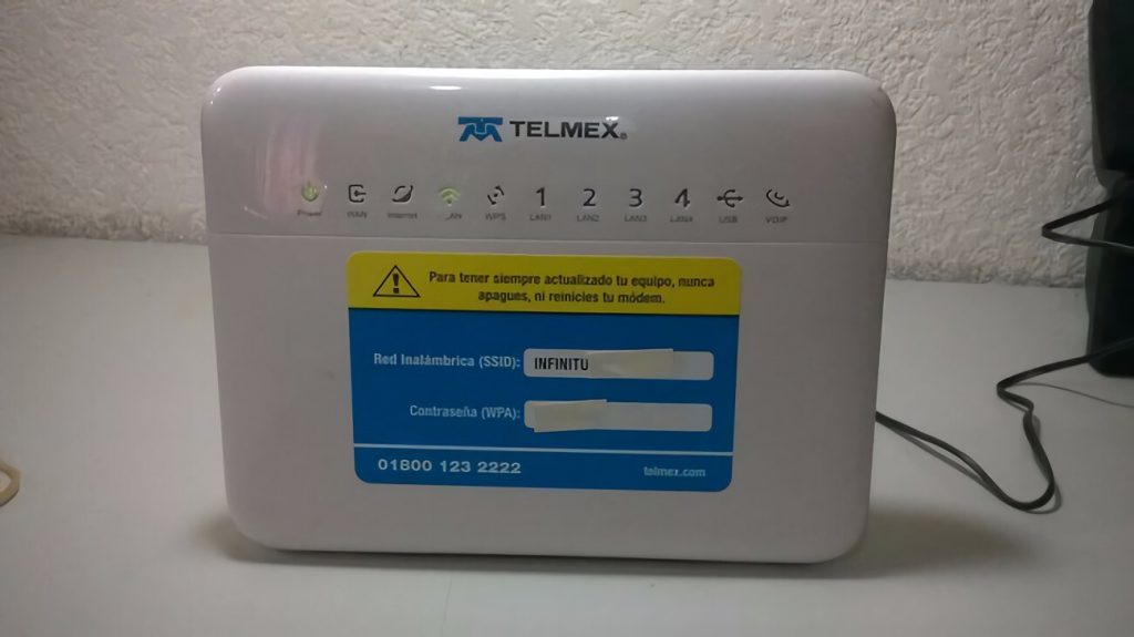 Telmex deja sin internet a usuarios Infinitum