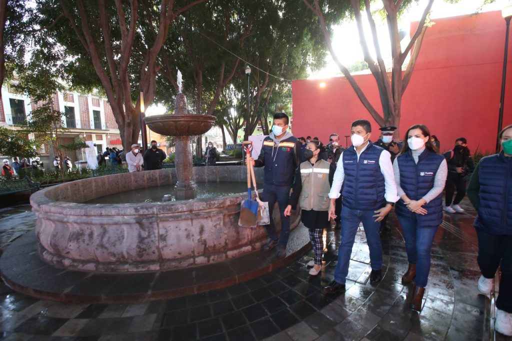 Eduardo Rivera le apuesta al trabajo conjunto con la sociedad en el cuidado de las áreas verdes