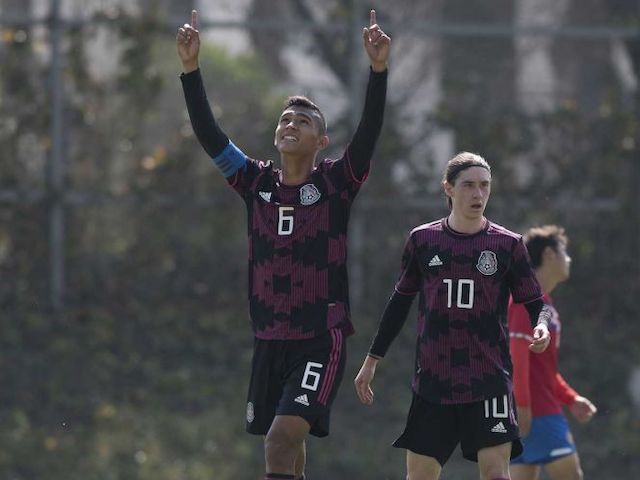 Selección Mexicana Sub 20 vence a Costa Rica