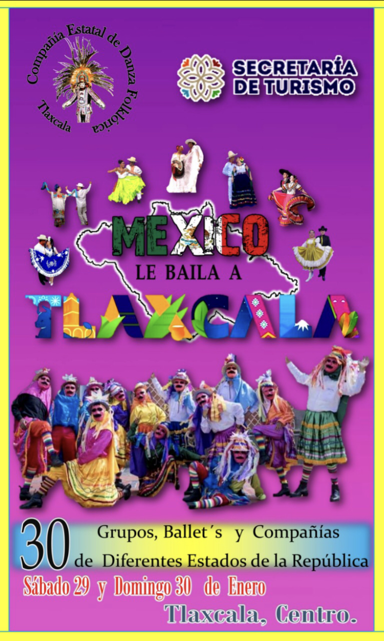 Mil bailarines de todo el país danzarán en el zócalo tlaxcalteca