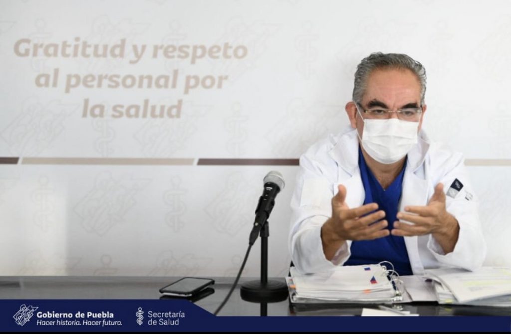 Video desde Puebla: Supera el estado los 129 mil contagiados de coronavirus acumulados