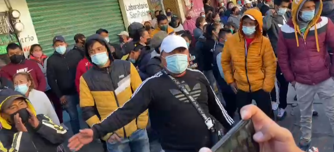 Video desde Puebla: Cancelan elecciones en San Pablo Xochimehuacan y San Miguel Canoa