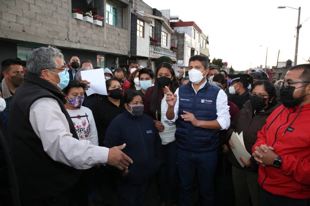 Eduardo Rivera inicia las caminatas por la seguridad en la colonia Joaquín Colombres