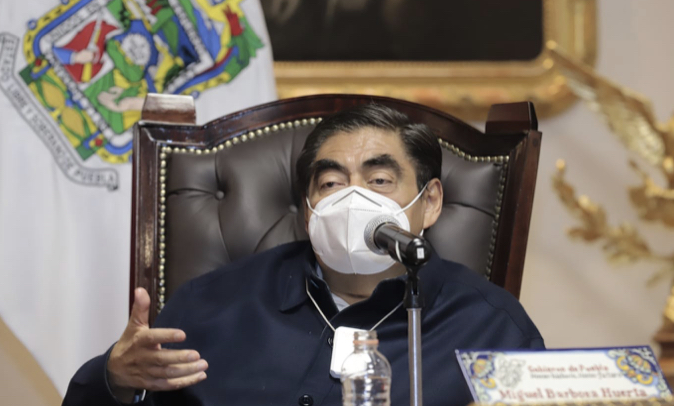 Video desde Puebla: Confirma gobernador Barbosa traslado de reos a penales federales