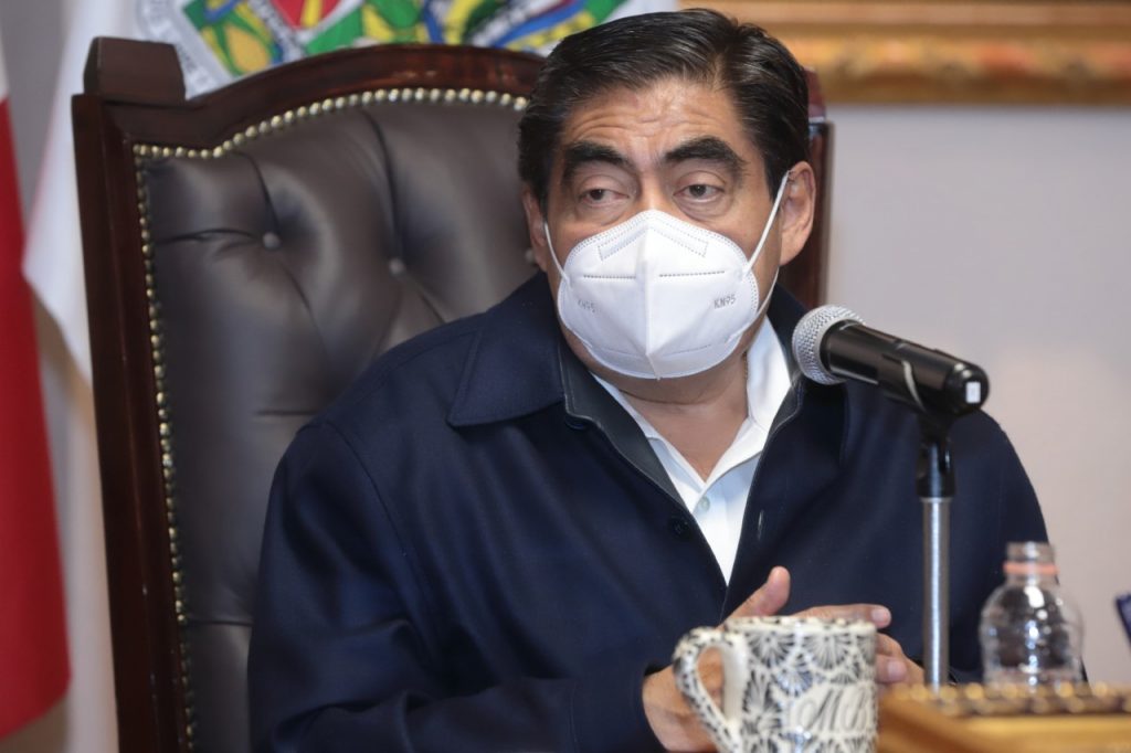 Mi gobierno no está coludido con la delincuencia, reiteró Miguel Barbosa Huerta