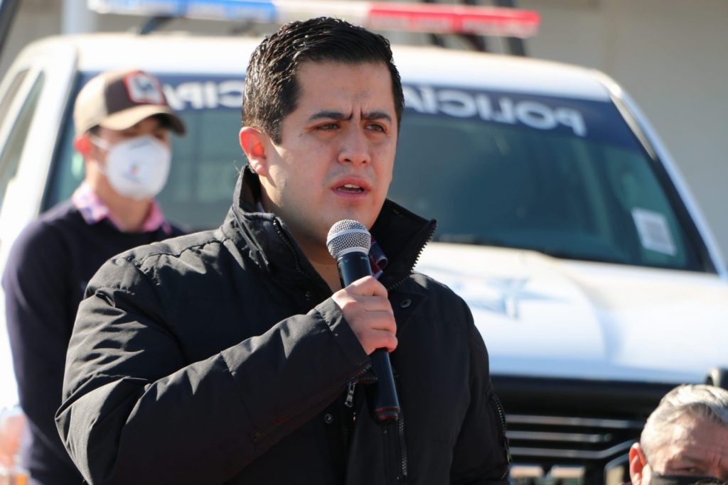 Lorenzo Rivera refuerza la seguridad pública de Chignahuapan.