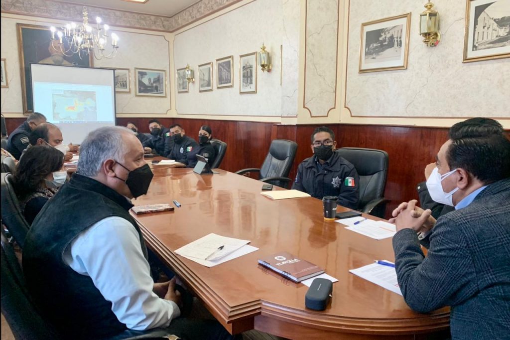 2022 será el año de la seguridad en Tlaxcala capital: Jorge Corichi