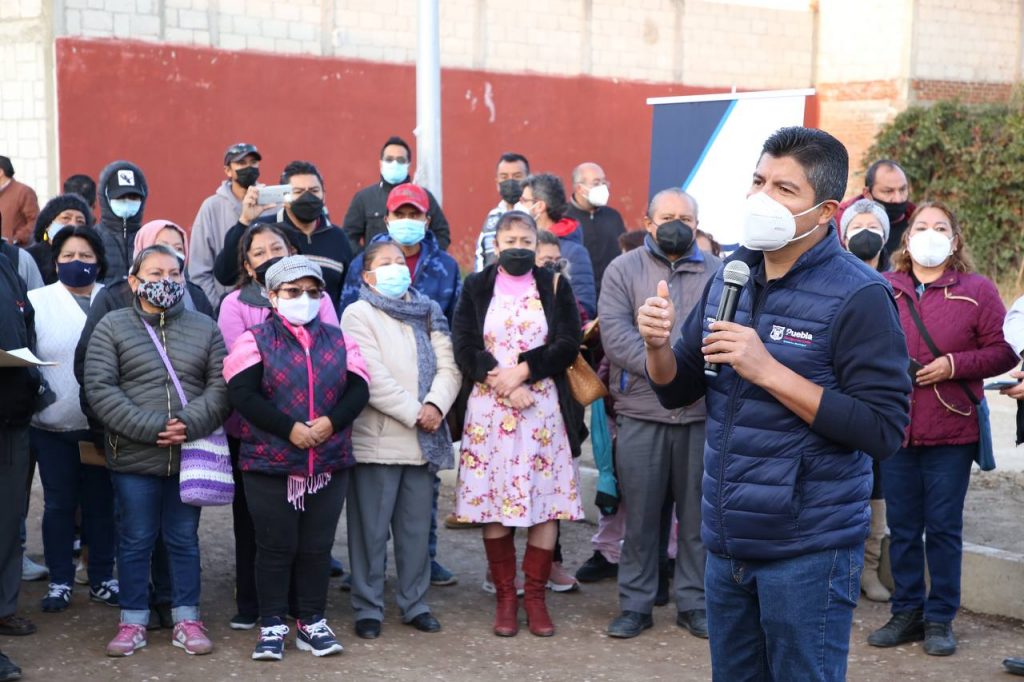 Eduardo Rivera Pérez avanza en la construcción de más calles, ahora al sur de la ciudad