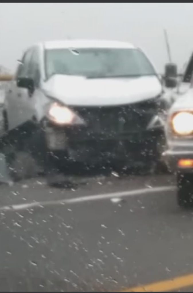 Neblina genera accidente en la México Tuxpan