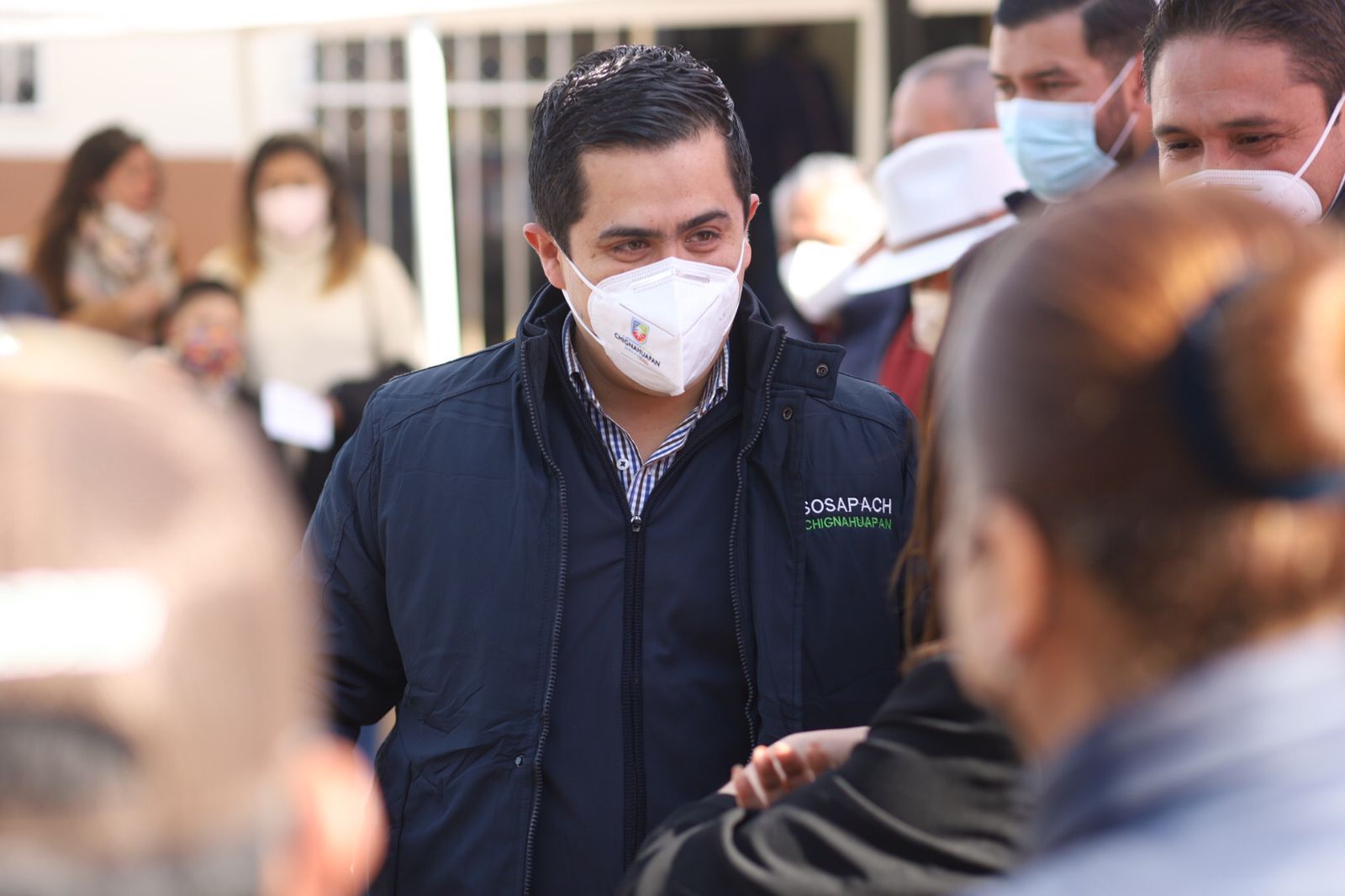 Lorenzo Rivera, comprometido con el Sistema Operador de Agua y Alcantarillado de Chignahuapan