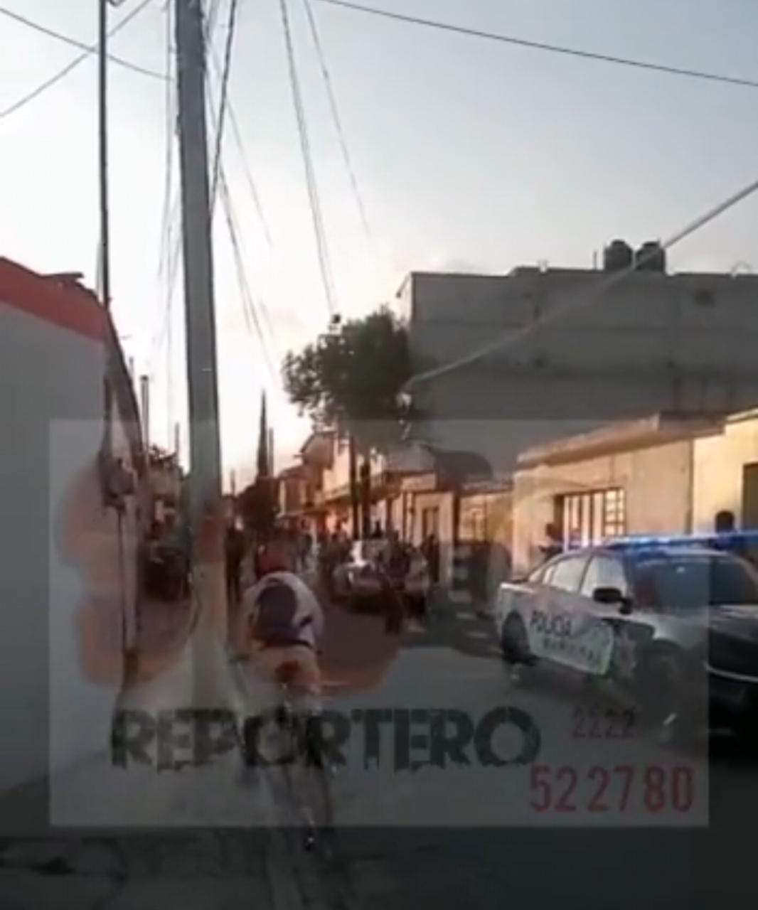 Video desde Puebla: Un muerto y tres heridos deja riña con balacera entre vecinos de Acatzingo