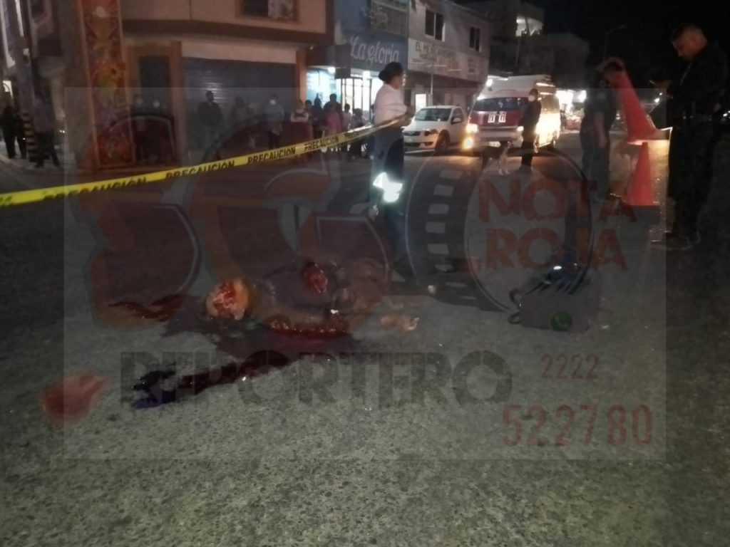 Limpiaparabrisas muere atropellado en Altepexi