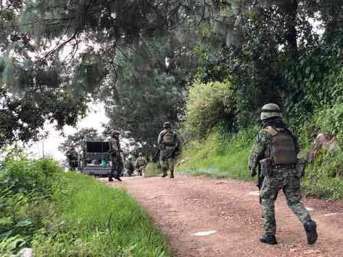 Fotonota: Militares llegan a Zoquitlán luego del asesinato de una menor de 10 años