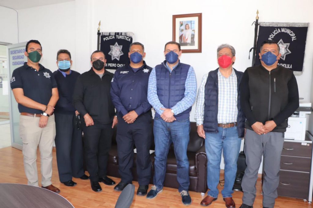 SSC de San Pedro Cholula dialoga con transportistas