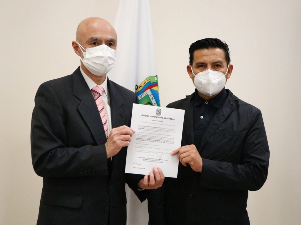 Designa gobernador a Daniel Iván Cruz Luna como titular de SSP