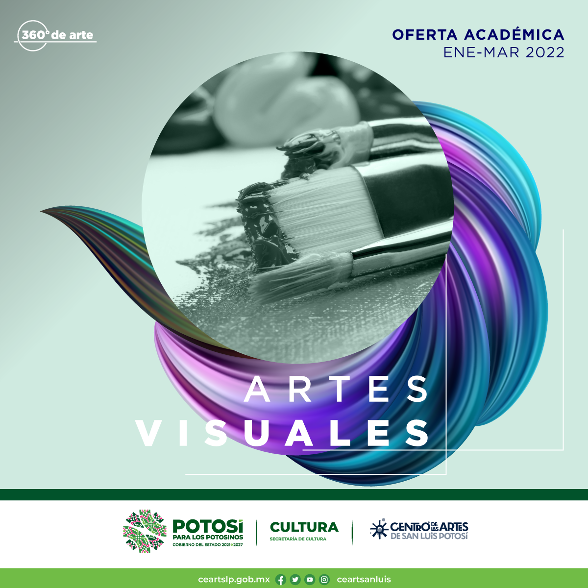 Amplio programa de talleres de artes visuales en el CEARTSLP