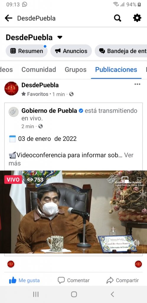 Este año sí habrá una gran Feria de Puebla, anunció el gobernador Miguel Barbosa Huerta