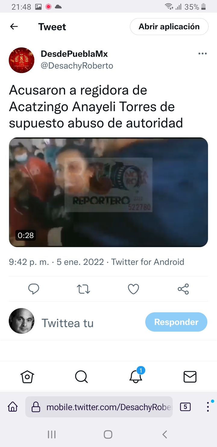 Video desde Puebla: Denuncian golpes y abuso de regidora de Acatzingo