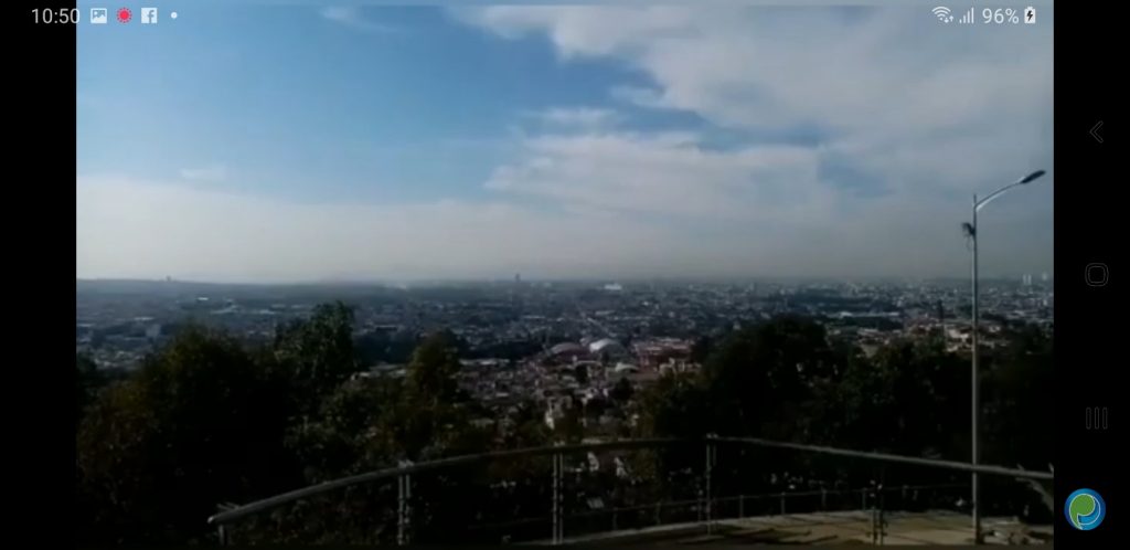 Video desde Puebla: A una semana del 2022, la calidad del aire se mantiene baja