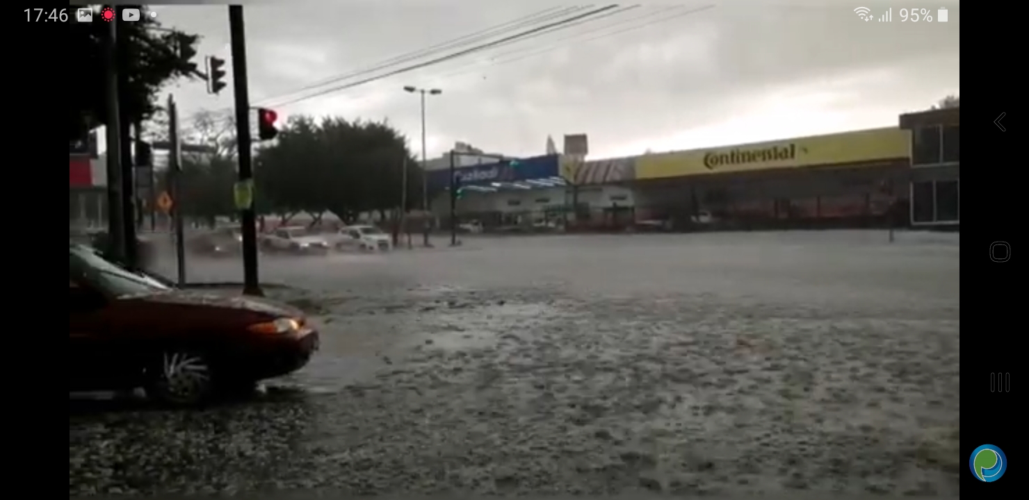 Video desde Puebla: Sorprendente granizada en la Angelópolis