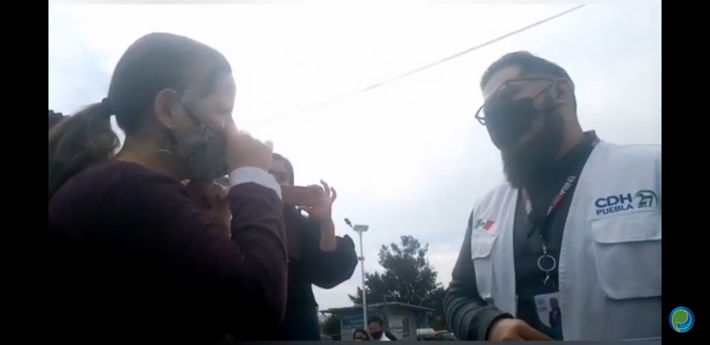 Video desde Puebla: Activista pide investigar caso del bebé encontrado muerto en penal San Miguel