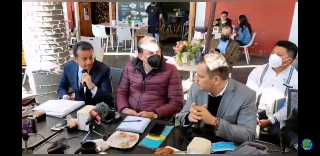 Video desde Puebla: Diputado federal Rubén Muñoz presentó plan de agua potable para San Pedro Cholula