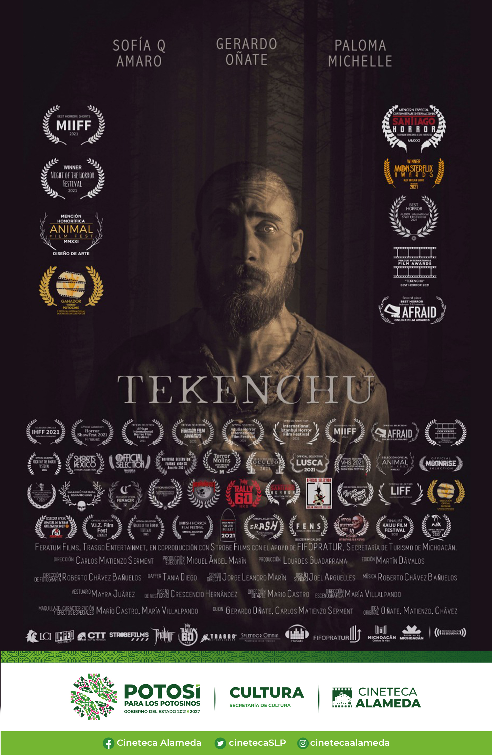 “Tekenchu” cortometraje potosino será proyectado en la Muestra Internacional de Cine