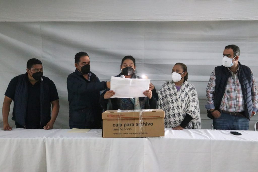 En San Andrés Cholula también dan a conocer resultados preliminares de los plebiscitos