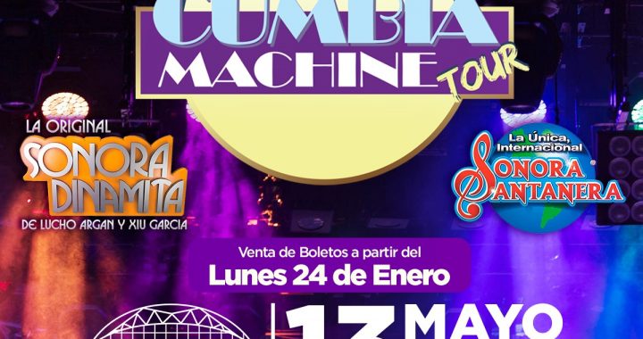 Cumbia Machine”: la Sonora Santanera y la Sonora Dinamita con grandes artistas en un solo escenario
