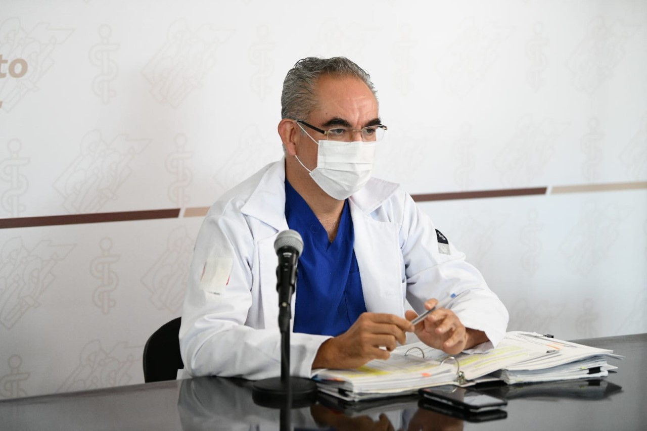 Video desde Puebla: En el estado hay 75 hospitalizados por coronavirus, informó el titular de Salud 