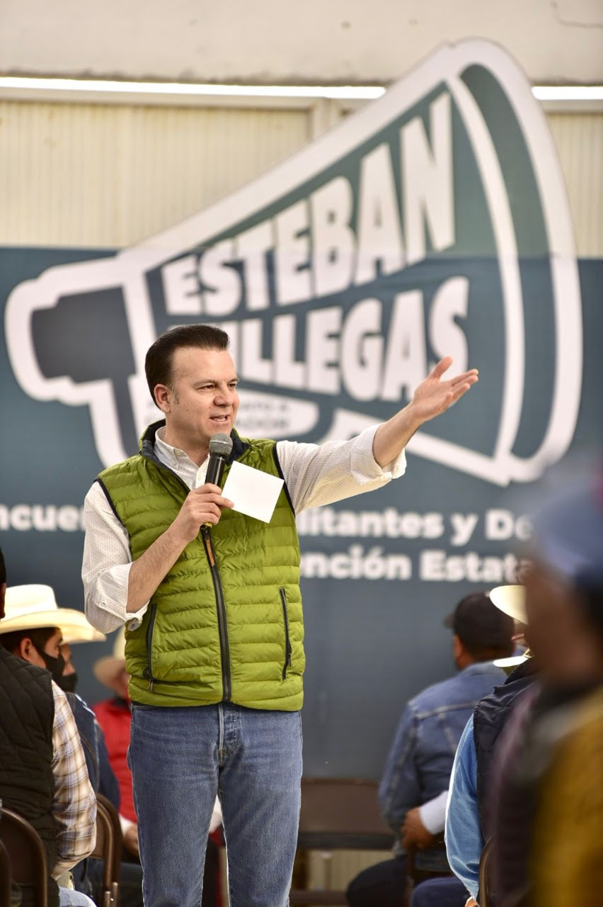 Esteban Villegas, candidato a gobernador de “Va por Durango”