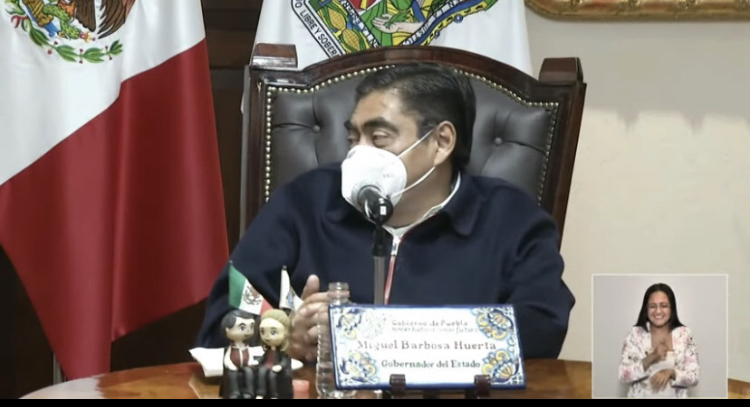 Video desde Puebla: Gobernador Barbosa pidió a la gente respetar la ley y evitar linchamientos