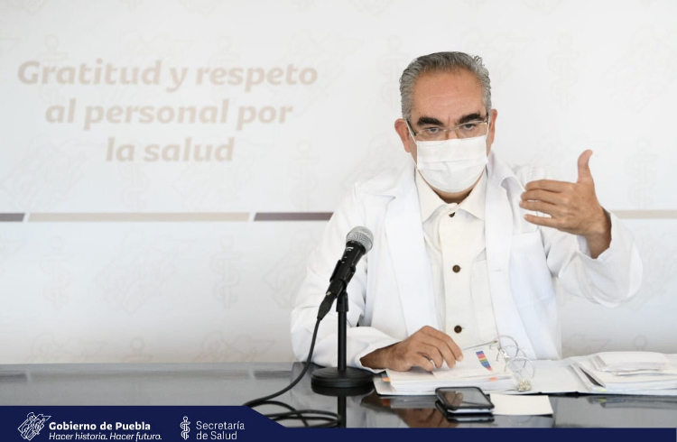 Al corte de este jueves, hay en Puebla 294 hospitalizados covid: Salud