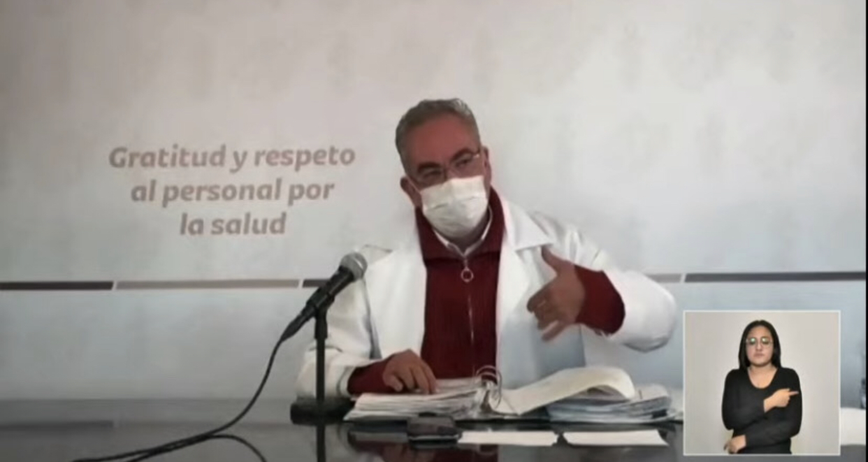 Video desde Puebla: La red hospitalaria de los servicios de Salud tiene la mayor demanda de pacientes covid