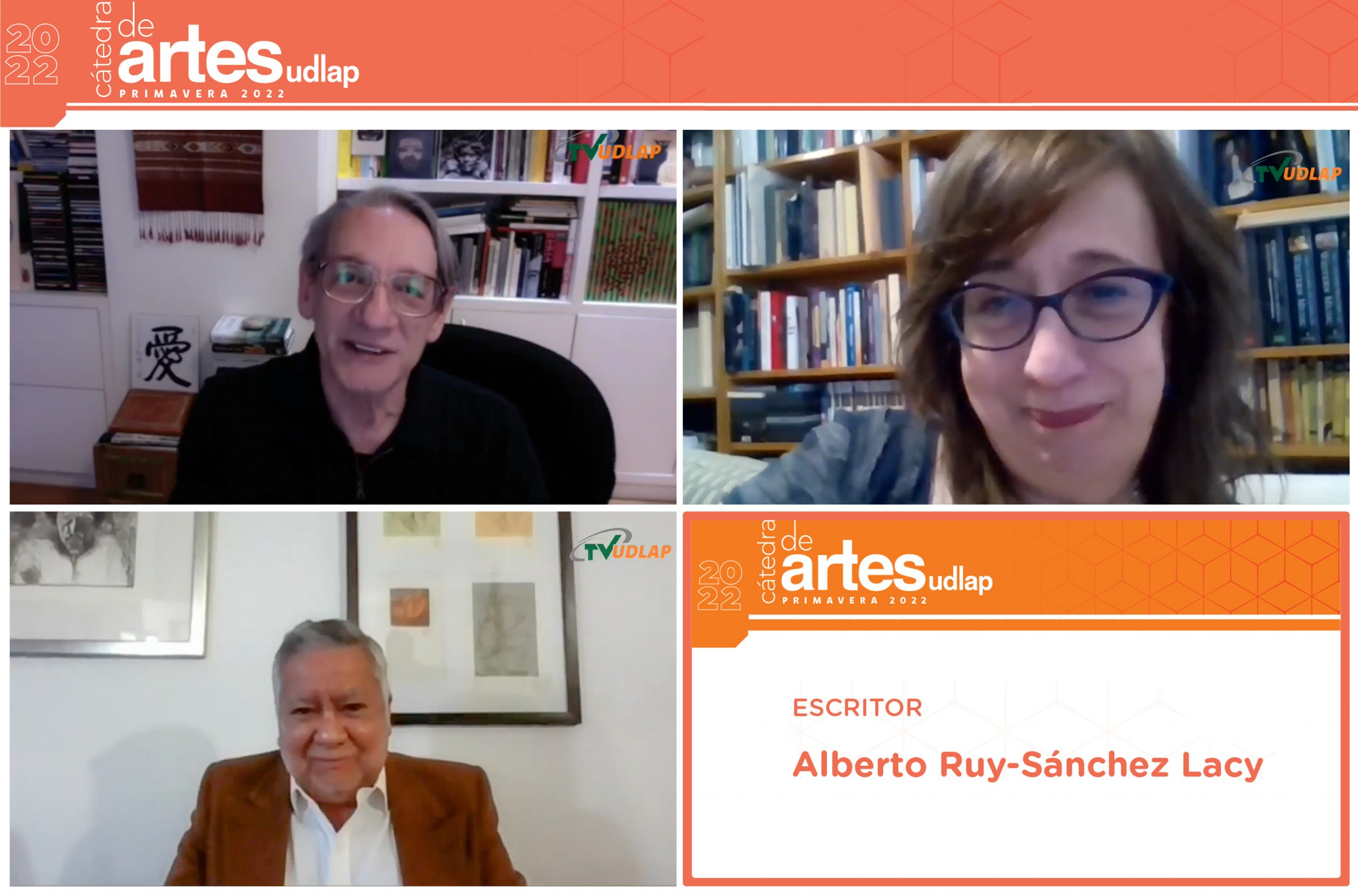 Con presencia del escritor Alberto Ruy Sánchez Lacy inicia la cuarta temporada de la Cátedra de Artes UDLAP