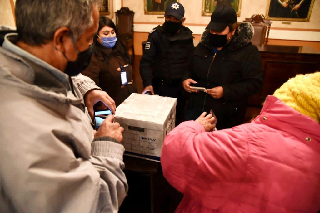 A buen resguardo la paquetería con la votación para renovar delegaciones en Tlaxcala Capital