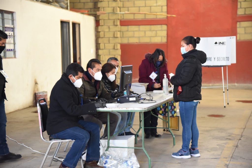 Se desarrolla con normalidad la elección en delegaciones de Tlaxcala capital