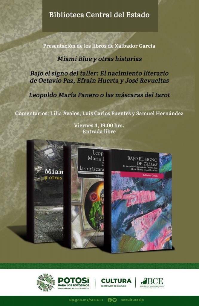 Presentación de libros de Xalbador García