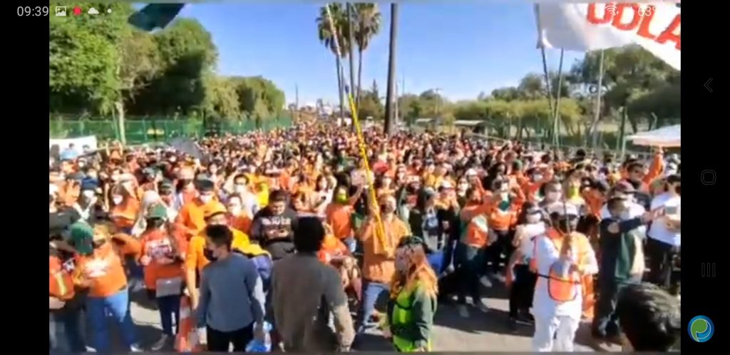 Video desde Puebla: Con el clásico “Sí Se Pudo” alumnos celebran reapertura del campo UDLAP, en espera de indicaciones para entrar
