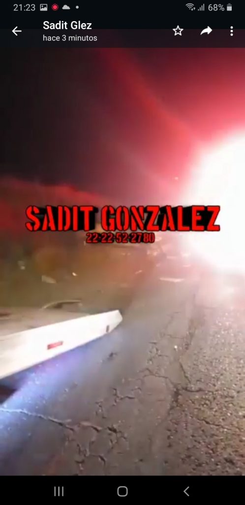 Aparatoso choque deja 5 lesionados en la federal a Tehuacán, en Amozoc