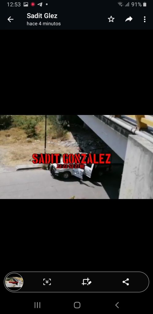 Dejan restos humanos en una caja debajo de puente del periférico