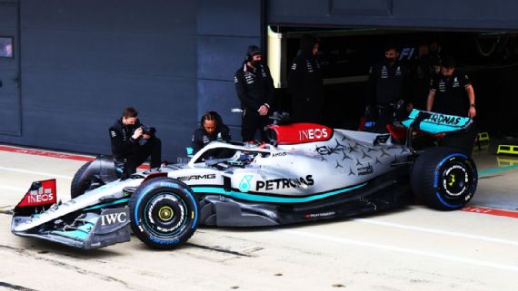 Mercedes presentó su monoplaza para la temporada 2022 de la Fórmula Uno