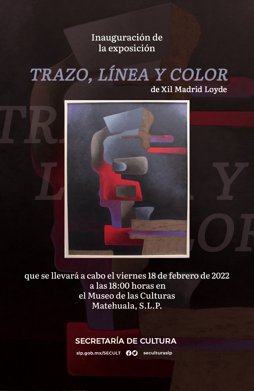 Exposición Trazo, línea y color en el Museo de las Culturas de Matehuala