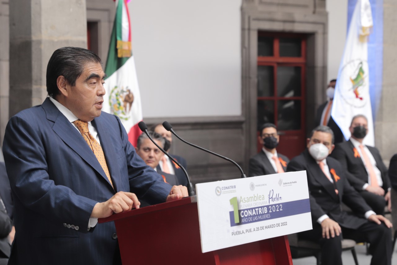 Ningún perfil político como magistrado en Puebla: Miguel Barbosa