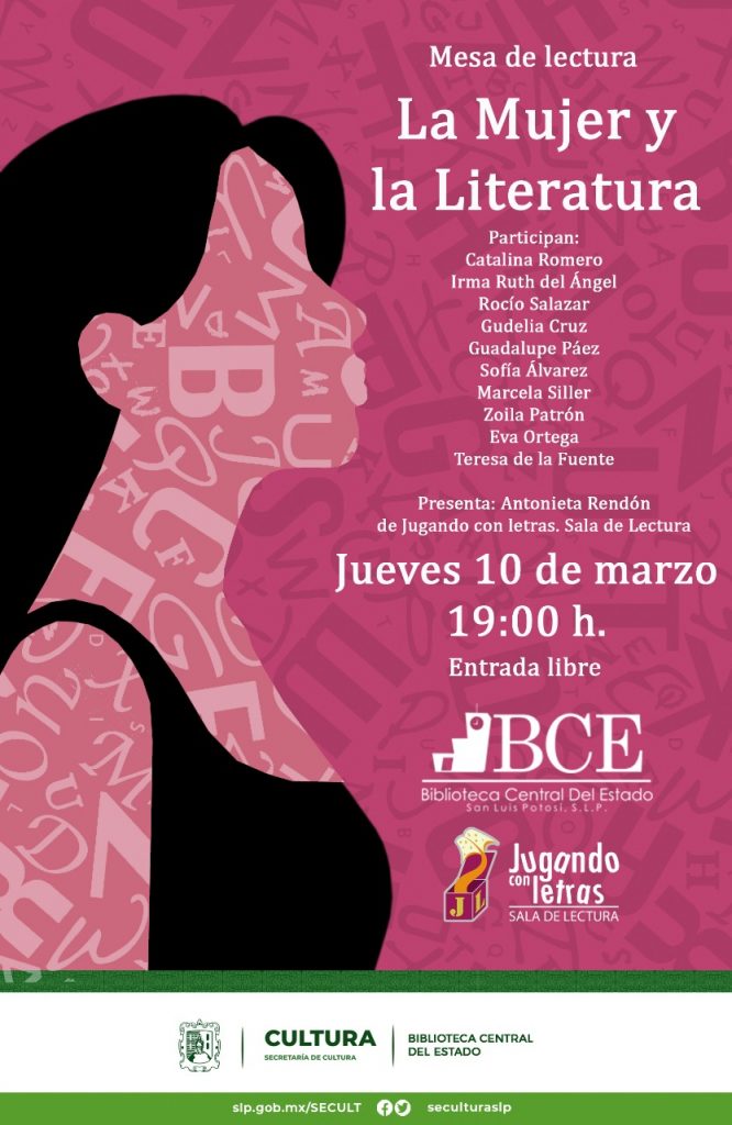 Las mujeres y la literatura en Biblioteca Central del Estado
