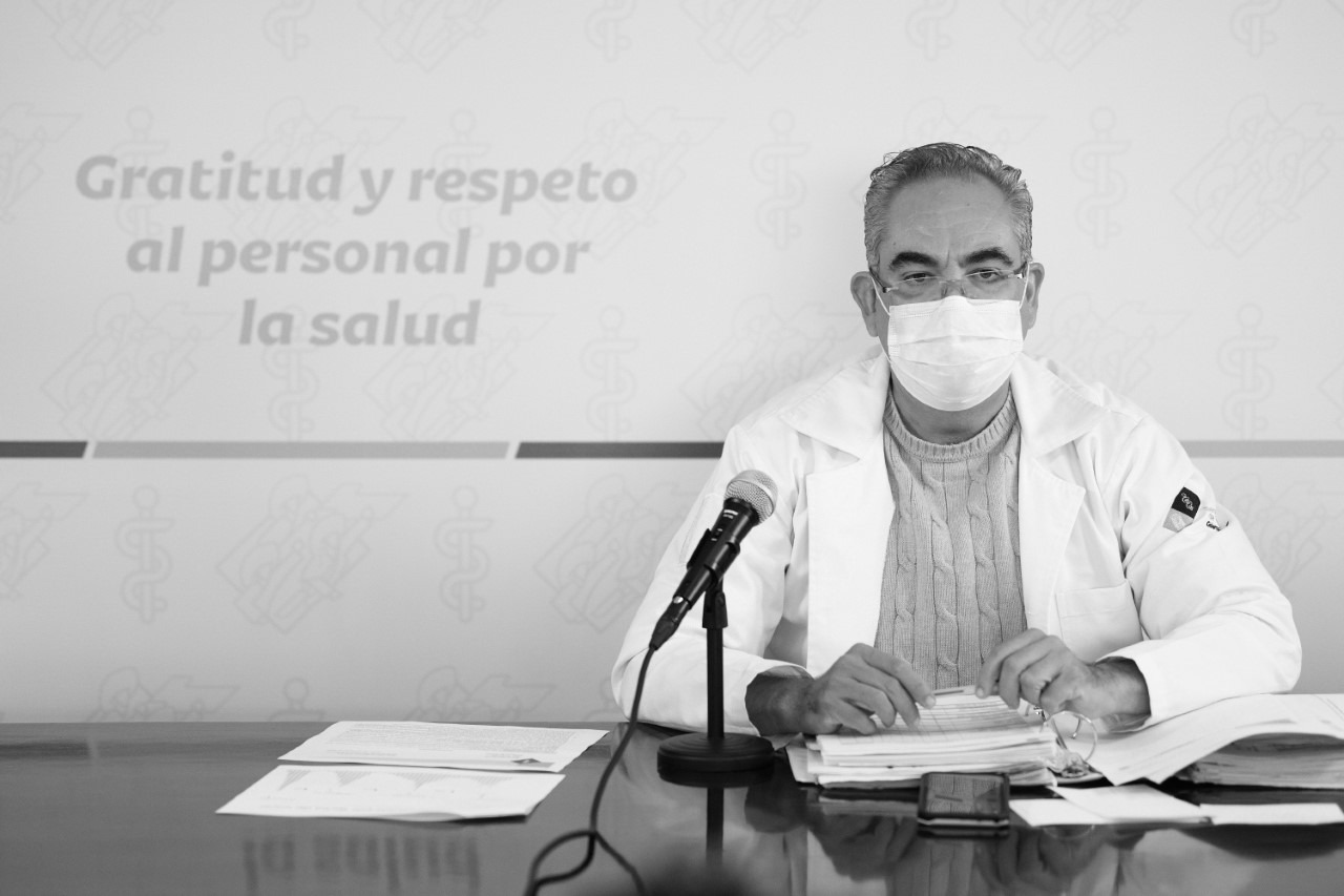 En Puebla hay 12 pacientes intubados por Covid, informó Martínez García