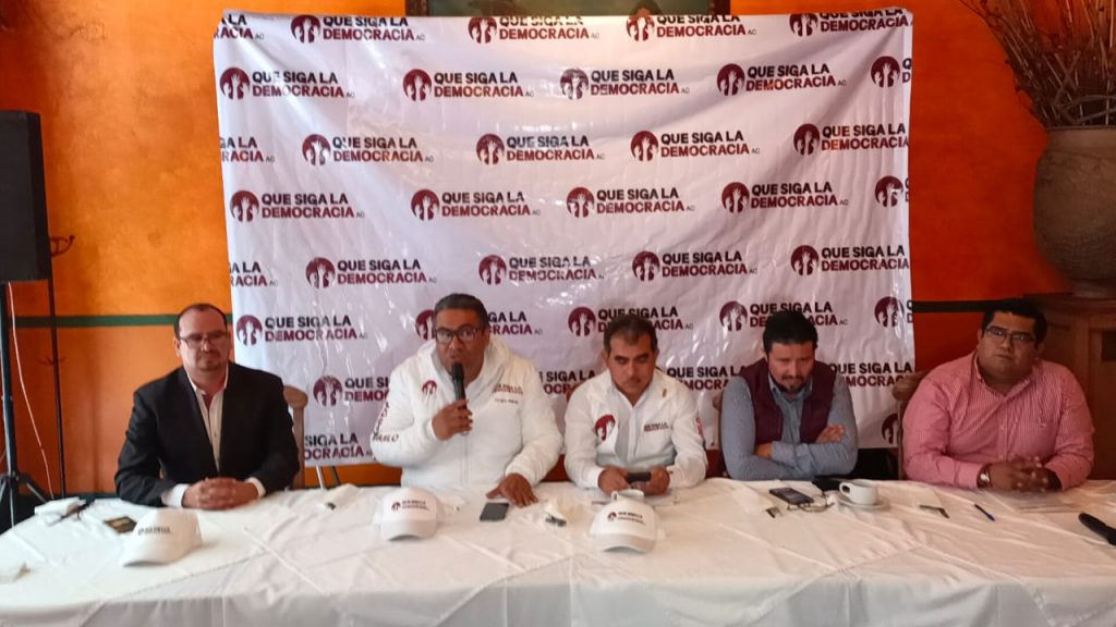 Pide asociación civil “Que siga la democracia” al INE incrementar el número de casillas para la revocación de mandato