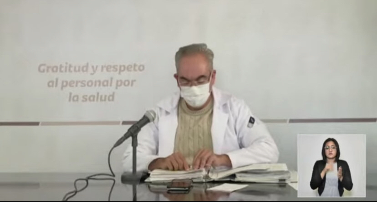 Video desde Puebla: Aún no se puede dar por superada la cuarta ola covid en Puebla, alertó el secretario de Salud