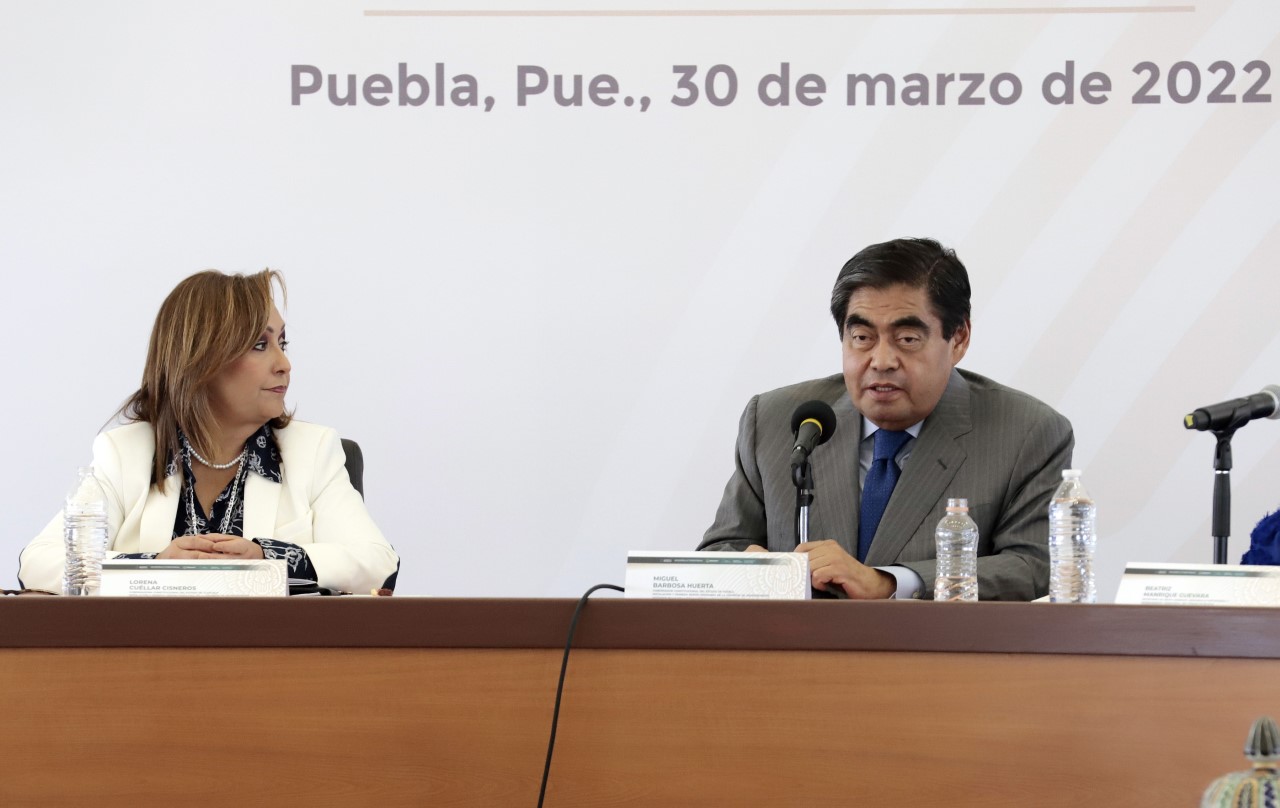 Gobernador Barbosa encabeza instalación de la comisión Metropolitana Puebla-Tlaxcala