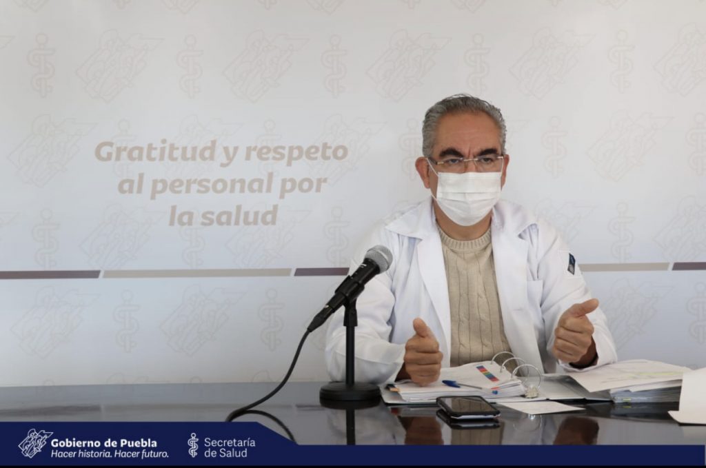 Video desde Puebla: Notifica Salud este jueves 120 nuevos contagiados covid